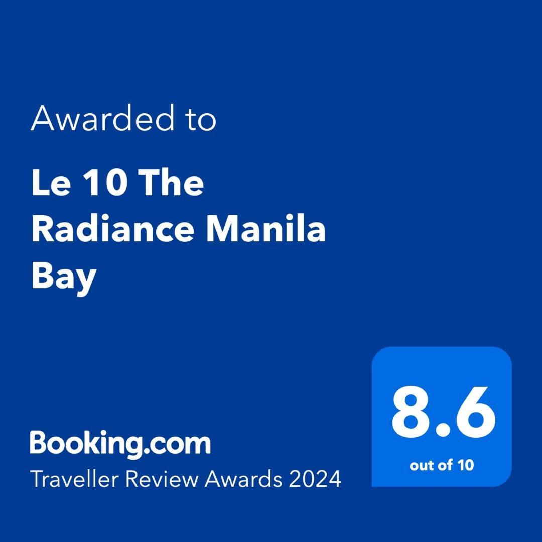Le 10 The Radiance Manila Bay Aparthotel Pasay Exteriör bild